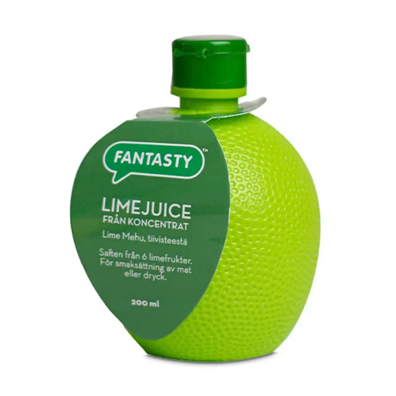 Limejuice 12 x 200 ml från Fantasty | #10423 | Pressad citrus