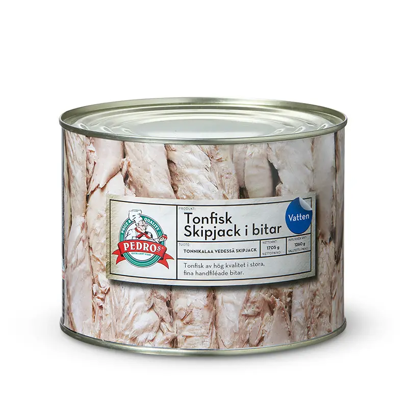Tonfisk i vatten 6x1705g från Pedros | #10480 | Fiskkonserver