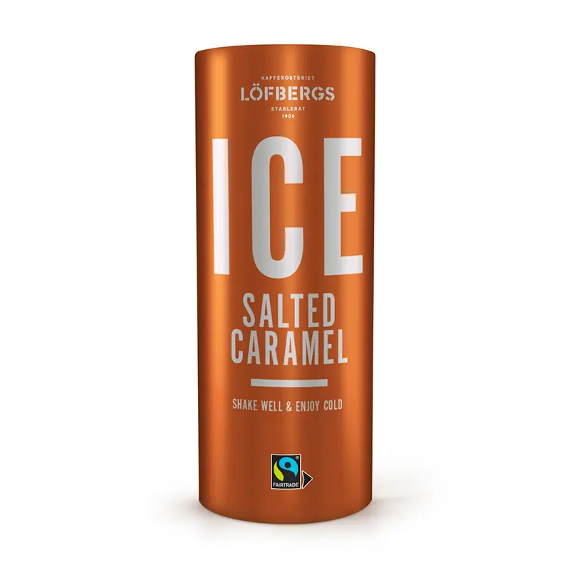Ice Coffee Salted Caramel 12 x 23 cl från Löfbergs | #10535 | Iskaffe
