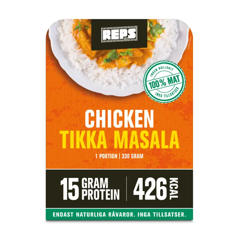 Chicken Tikka Masala 20 x 330 g från REPS | #10565 | Färdiglagade måltider