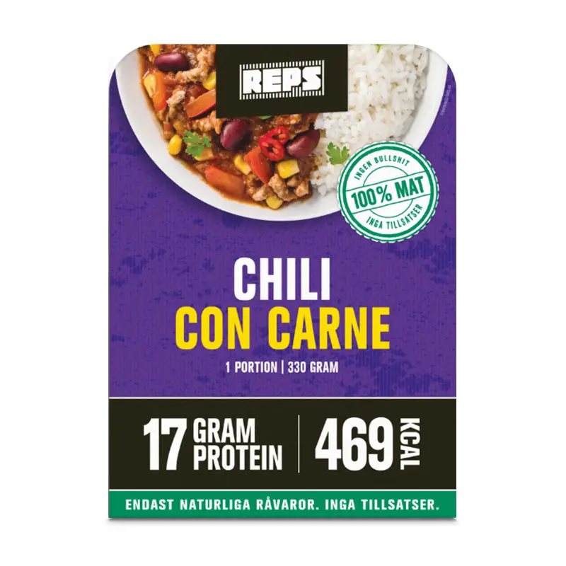 Chili Con Carne 8 x 330 g från REPS | #10562 | Färdiglagade måltider