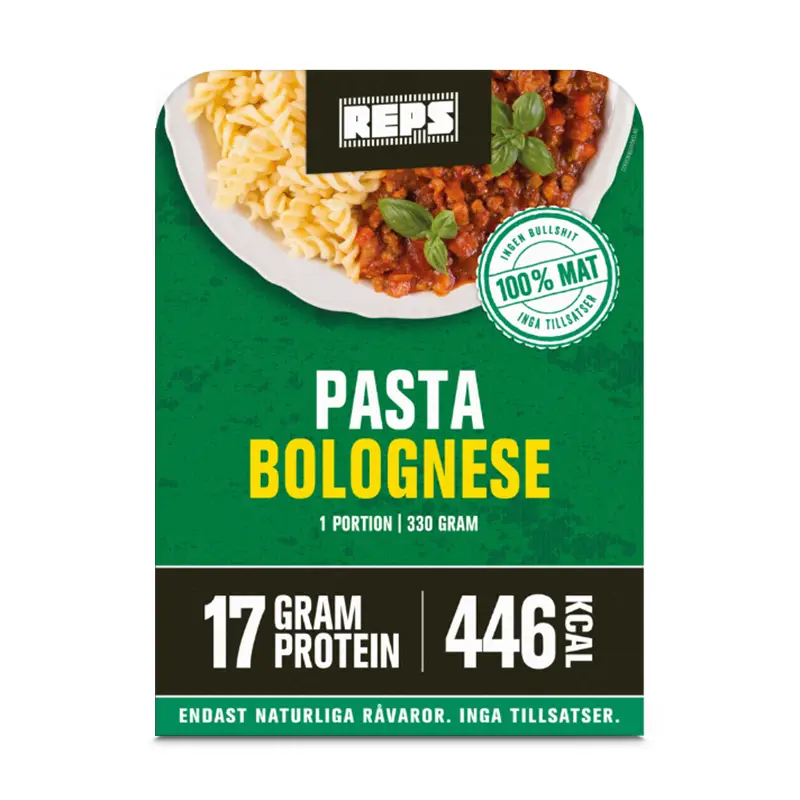 Pasta Bolognese 20 x 330 g från REPS | #10567 | Färdiglagade måltider