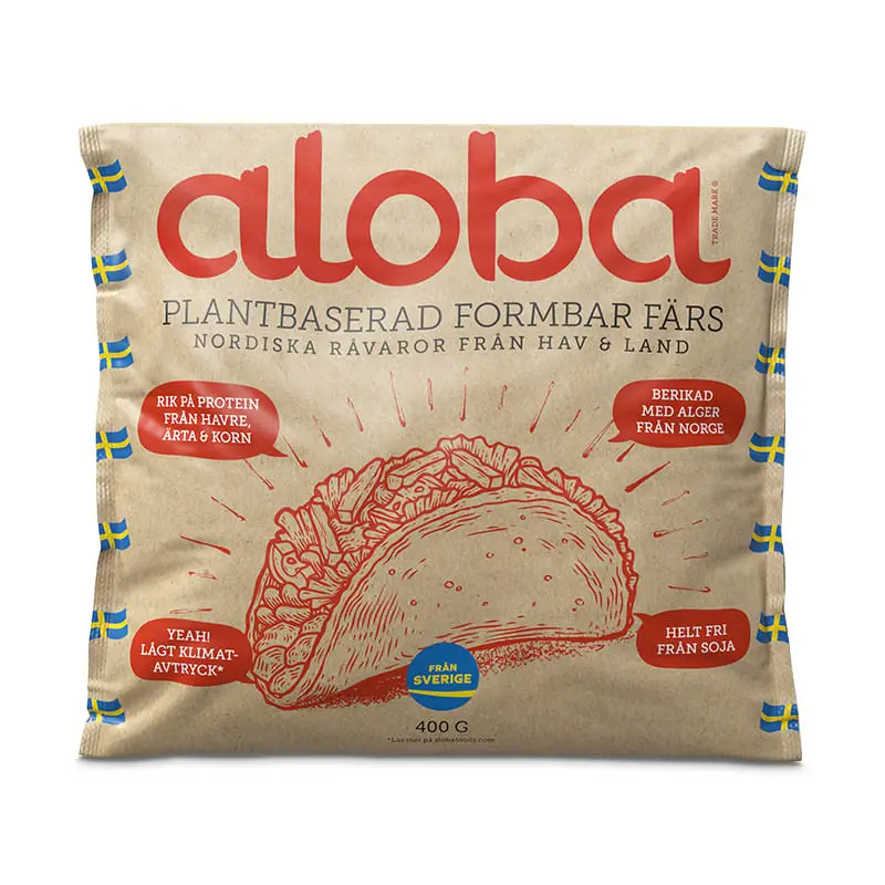 Plantbaserad Formbar Färs 10 x 400 g från Farmers & Chefs | #1006016 | Färs