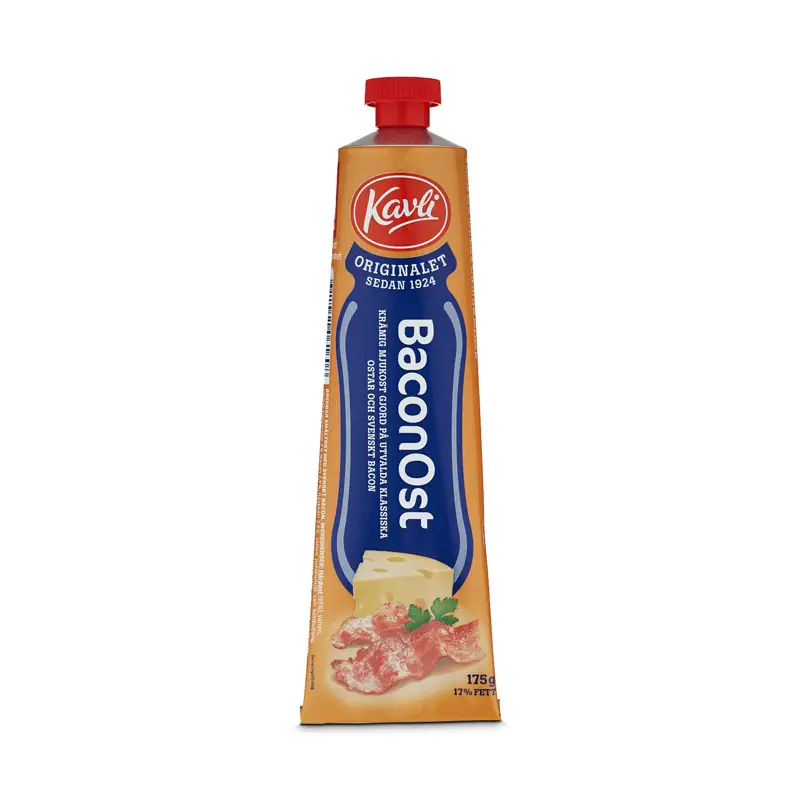 Baconost Tub 16 x 175 g från Kavli | #106165 | Ost