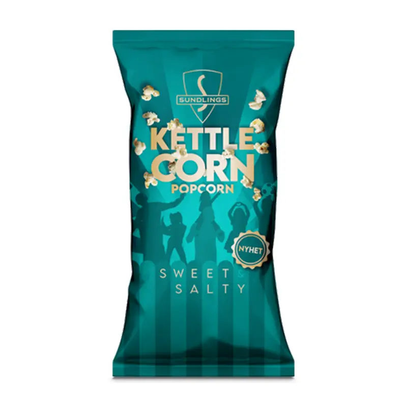 Kettle Corn Popcorn 12 x 50 g från Sundlings | #10665 | Popcorn