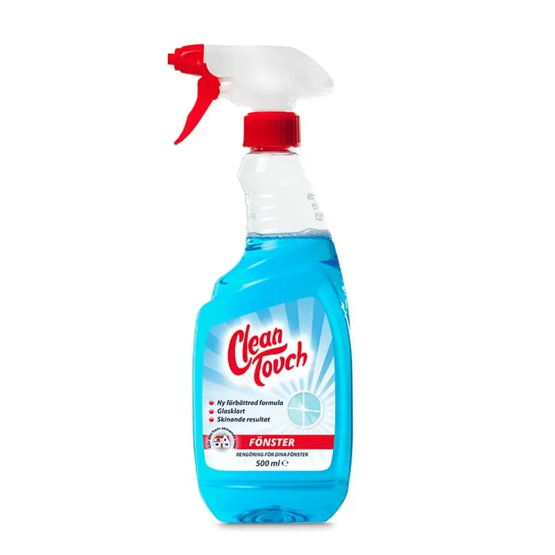 Fönster 9 x 500 ml från Clean Touch | #110004 | Rengöringsmedel