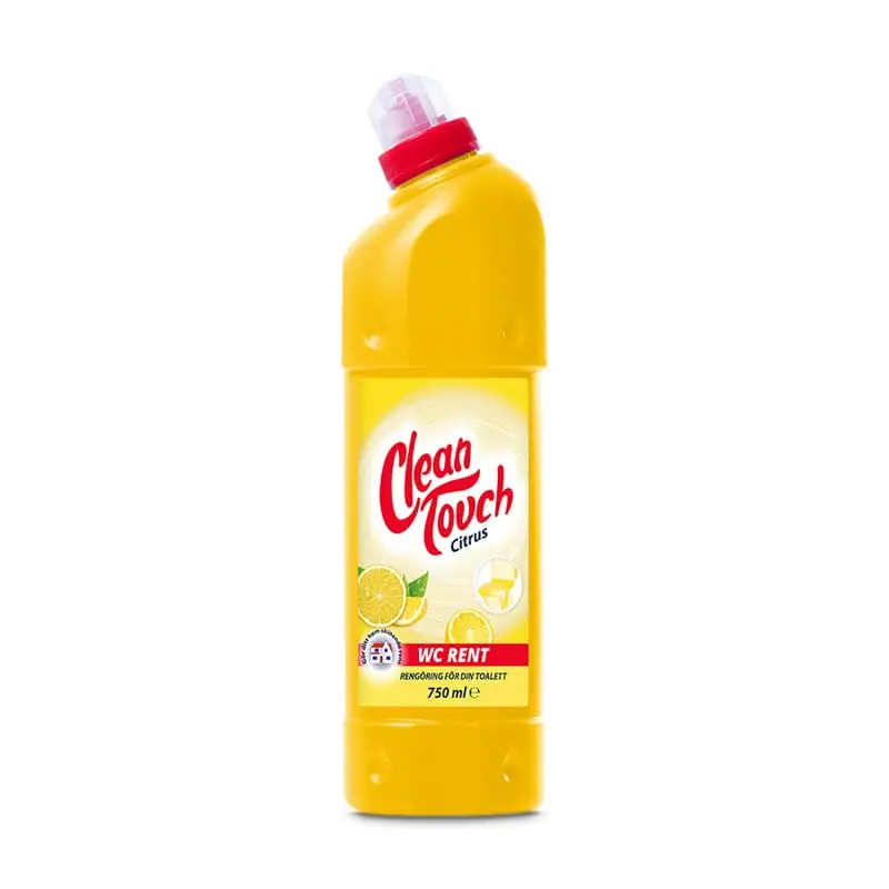 WC-Rengöring Citrus Fresh 10 x 750 ml från Clean Touch | #110010 | Rengöringsmedel