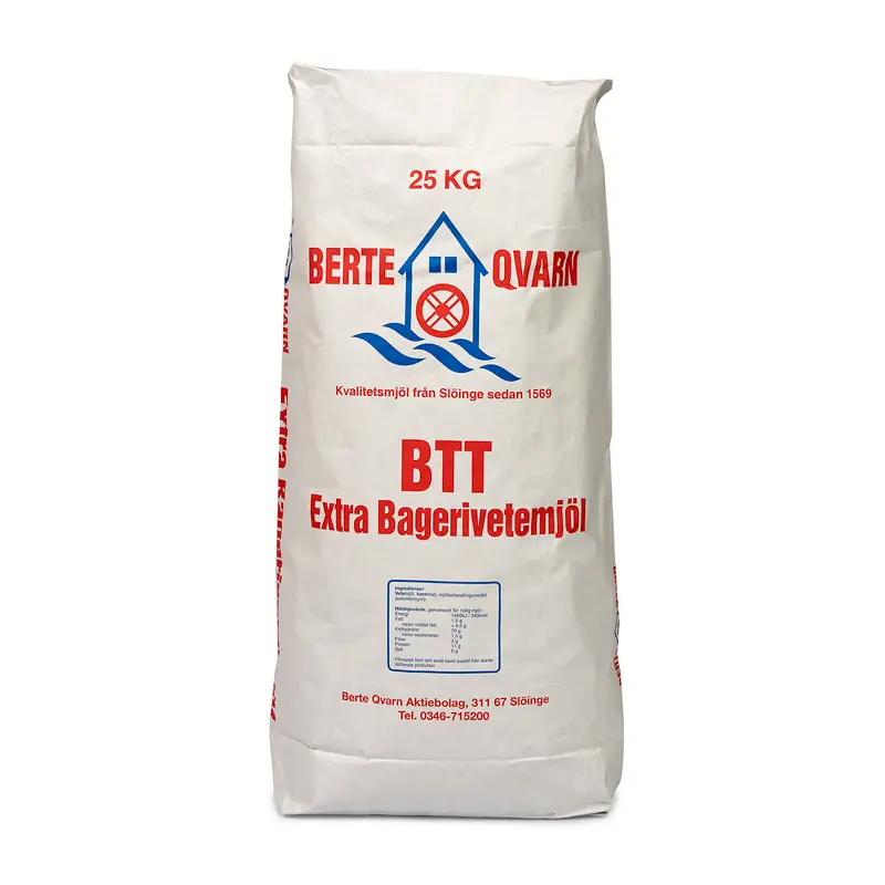 Extra Bagerivetemjöl 25 kg från Berte Qvarn | #110025 | Bakprodukter