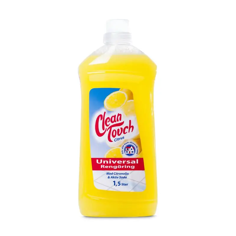 Universalrengöring Citrus 8 x 1.5 l från Clean Touch | #110030 | Rengöringsmedel