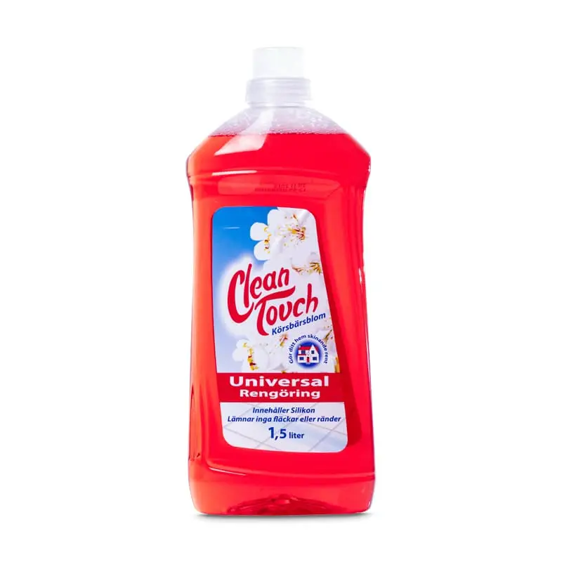 Universalrengöring Wild Blossom 8 x 1.5 l från Clean Touch | #110031 | Rengöringsmedel