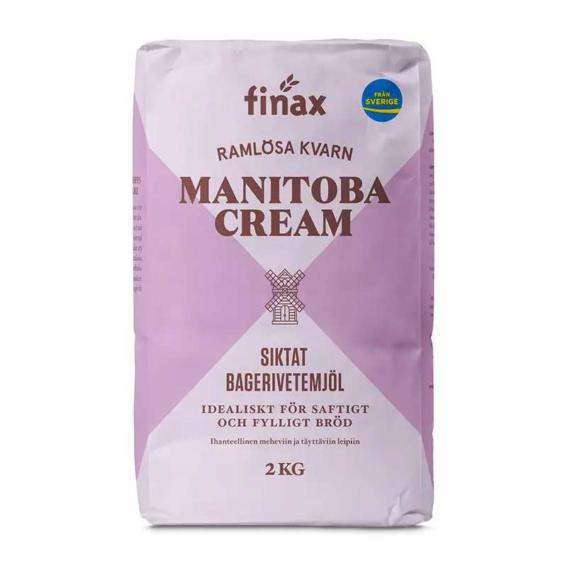 Manitoba Cream 6 x 2 kg från Ramlösa Kvarn | #110050 | Bakprodukter