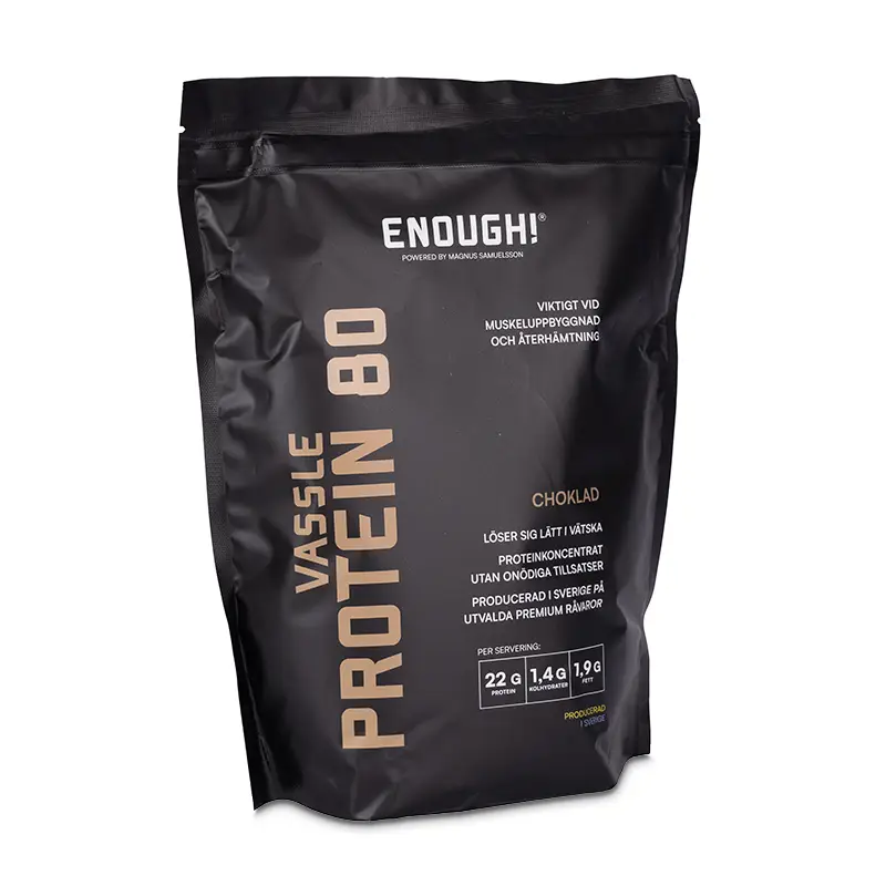 Proteinkoncentrat Choklad 1 kg från Enough | #11075 | Proteinpulver & Tillskott