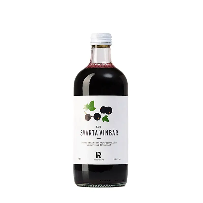Svartvinbär Saft 12 x 50 cl från Rudenstams | #11145 | Saft