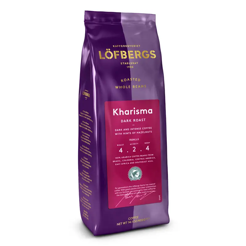 Kharisma Kaffebönor 8 x 400 g från Löfbergs | #11219 | Kaffe