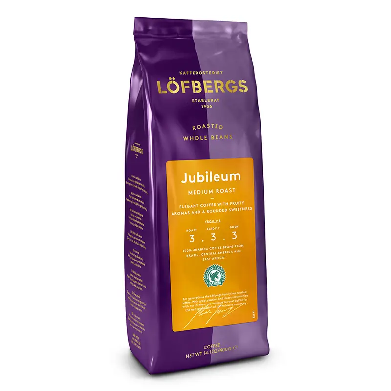 Jubileum Kaffebönor 8 x 400 g från Löfbergs | #11220 | Kaffe