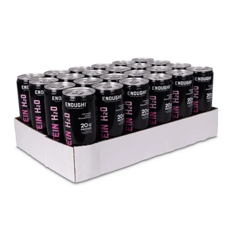 Protein H2O Skogsbär 24 x 33 cl från Enough | #11244 | Funktionsdryck