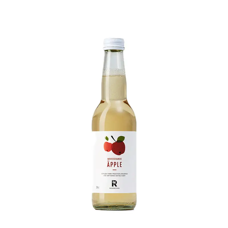 Äpple Mousserande 20 x 33 cl från Rudenstams | #11247 | Fruktdryck