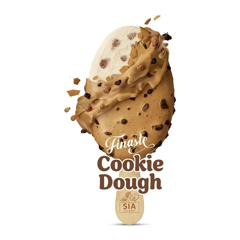 Finaste Cookie Dough Pinnglass 24 x 90 ml från SIA glass | #11334 | Pinnglass