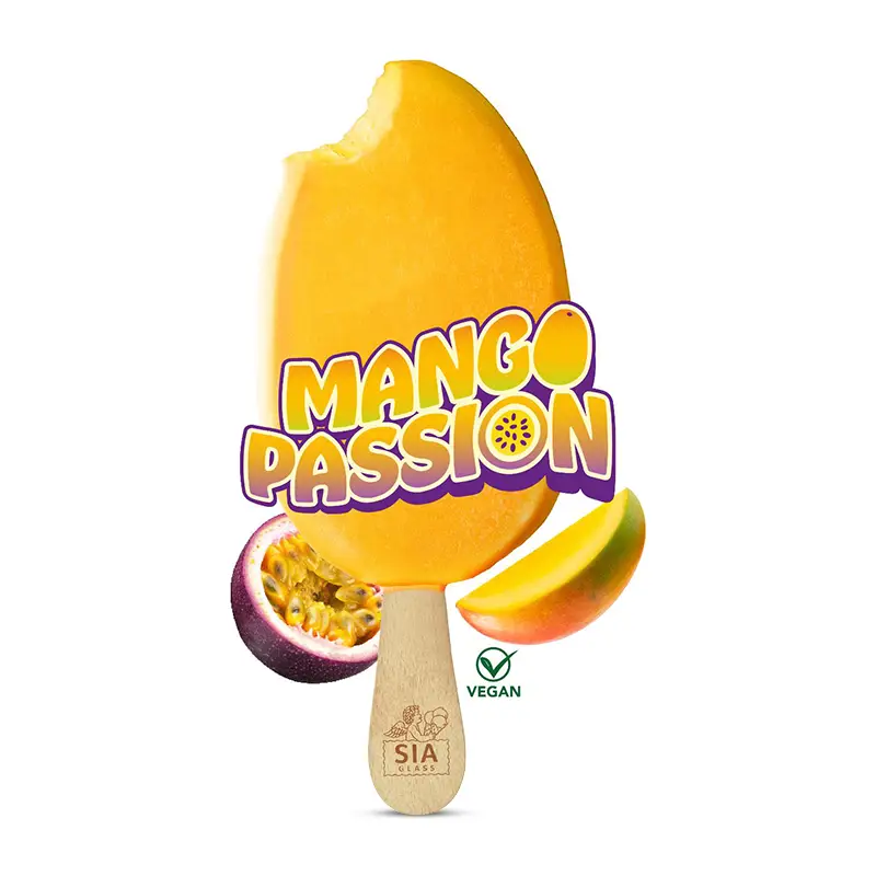 MangoPassion Pinnglass 30 x 70 g från SIA glass | #11508 | Pinnglass