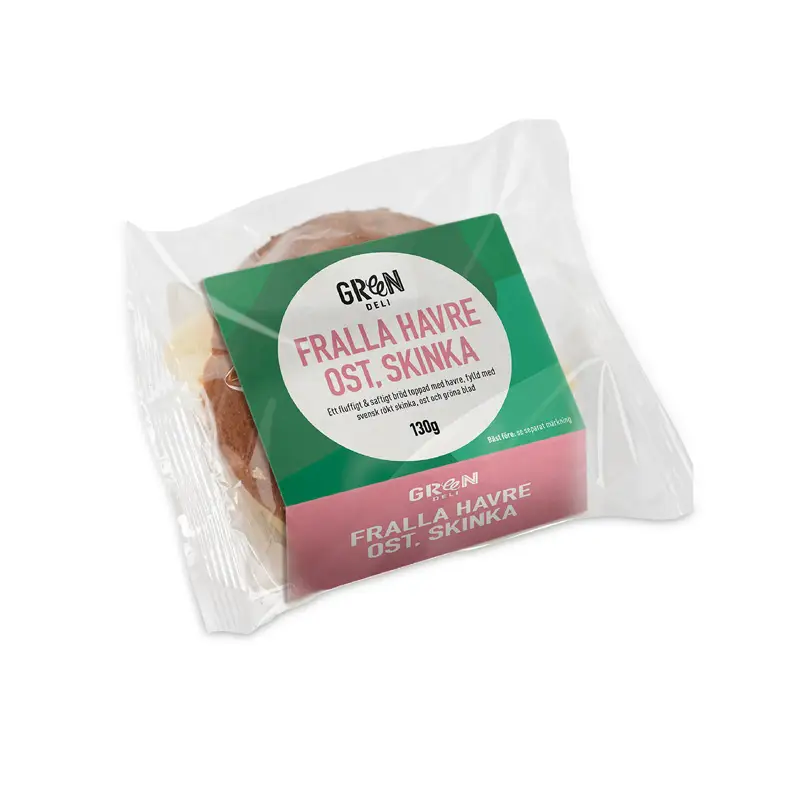 Havrefralla Ost & Skinka 1 x 130 g från Picadeli | #12068 | Smörgåsar färdiga