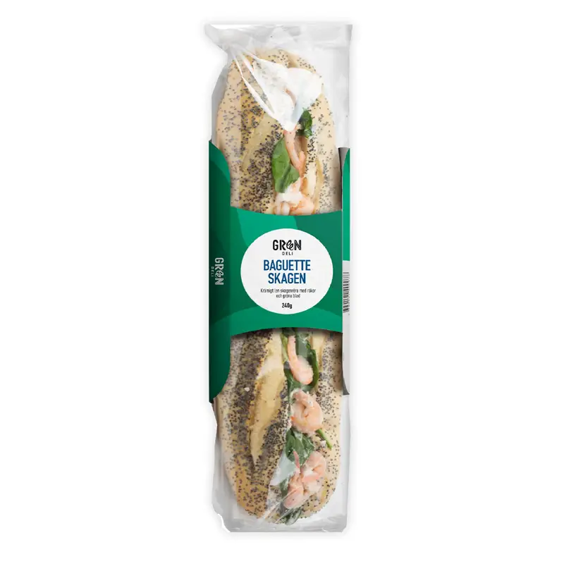 Skagenbaguette 1 x 250 g från Picadeli | #12072 | Smörgåsar färdiga