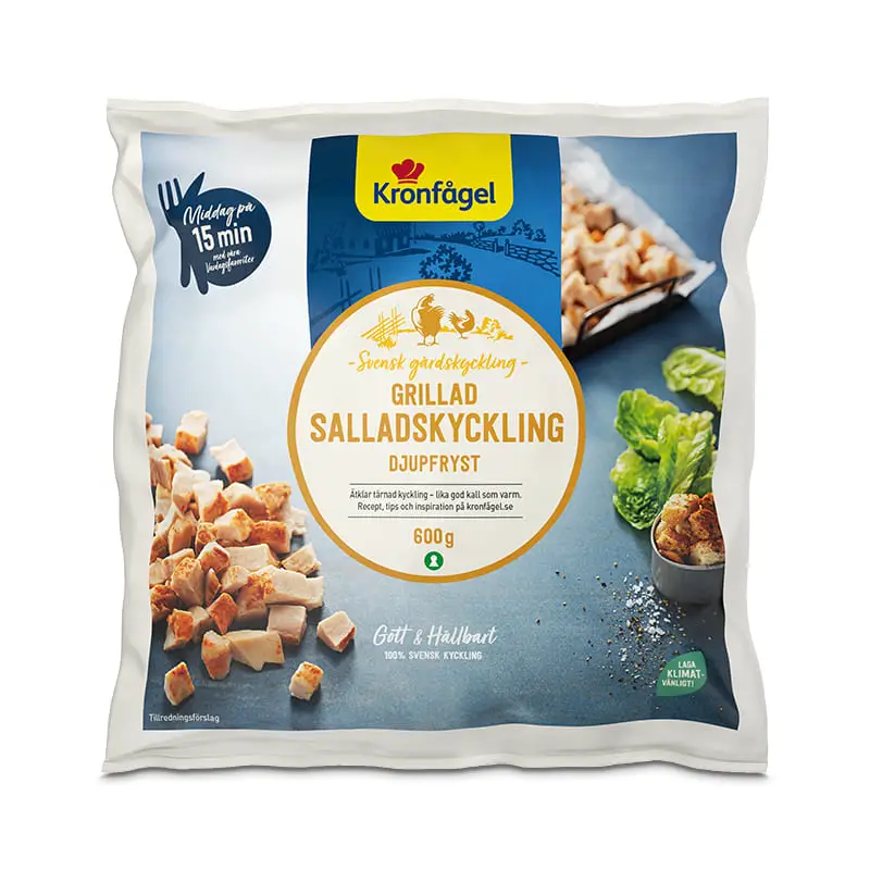 Grillad Salladskyckling 6 x 600 g från Kronfågel | #1216 | Kyckling