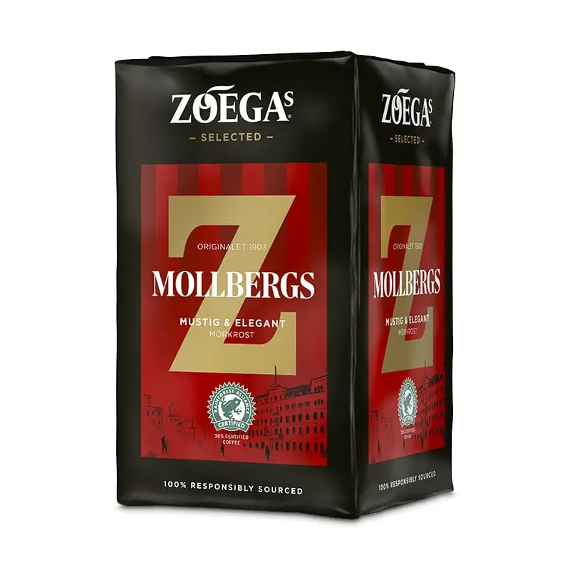 Mollbergsblanding Bryggkaffe 12 x 450 g från Zoegas | #12280976-K | Kaffe
