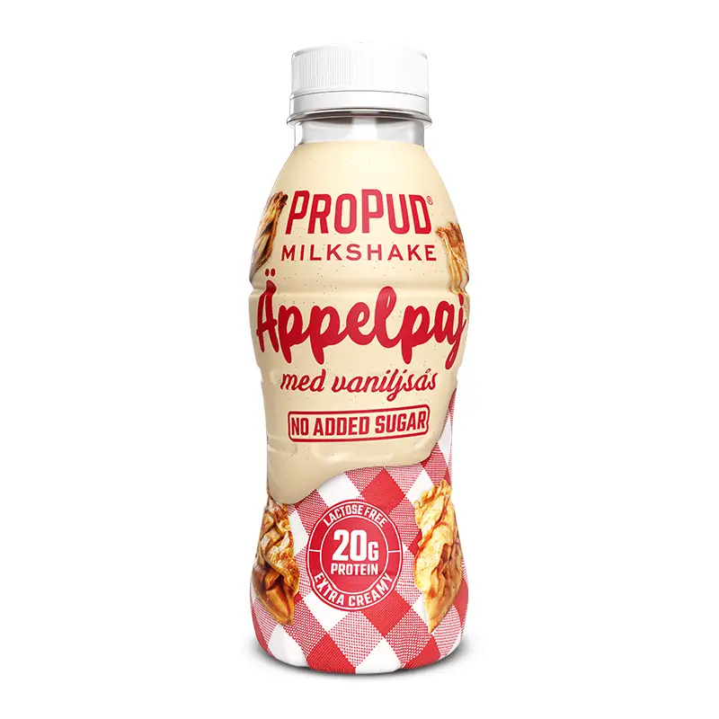 Milkshake Äppelpaj 8 x 33 cl från ProPud | #1234 | Proteinshakes