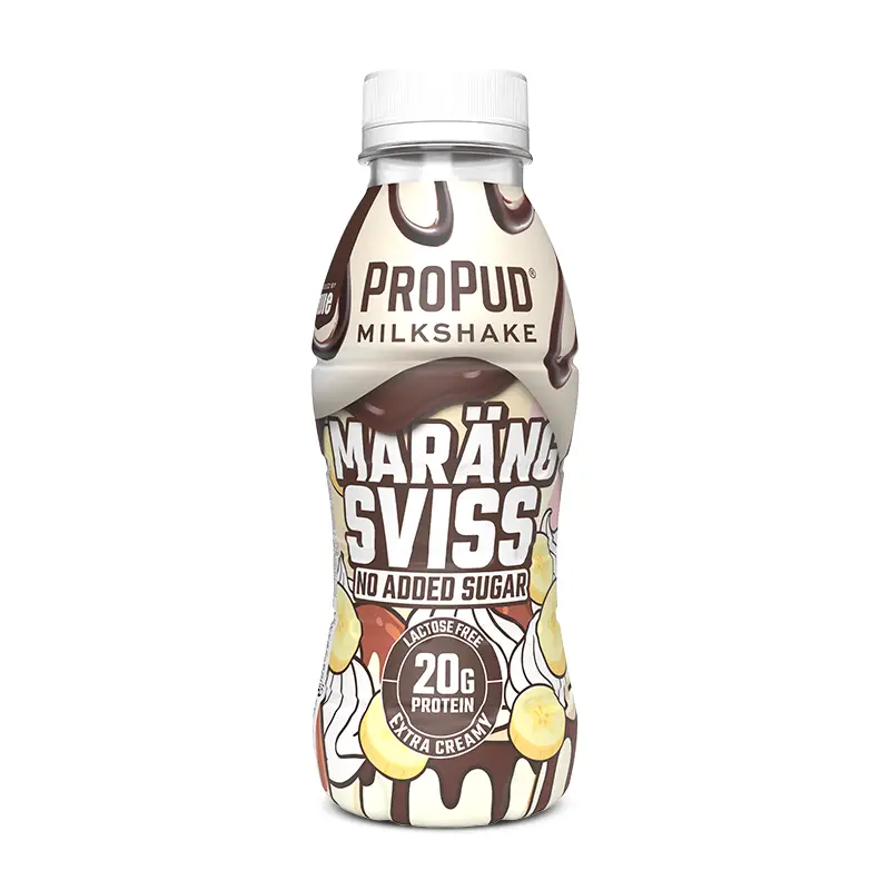 Milkshake Marängsviss 8 x 33 cl från ProPud | #1236 | Proteinshakes