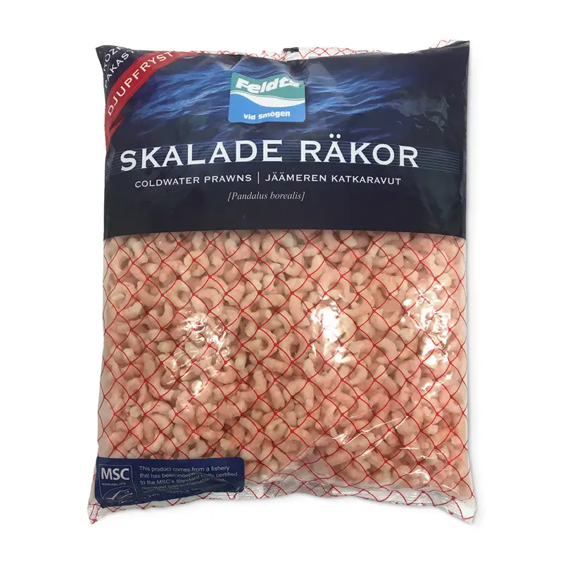 Ishavsräkor Skalade 200/300 1 x 2.25 kg från Feldt's Fisk | #1245 | Skaldjur
