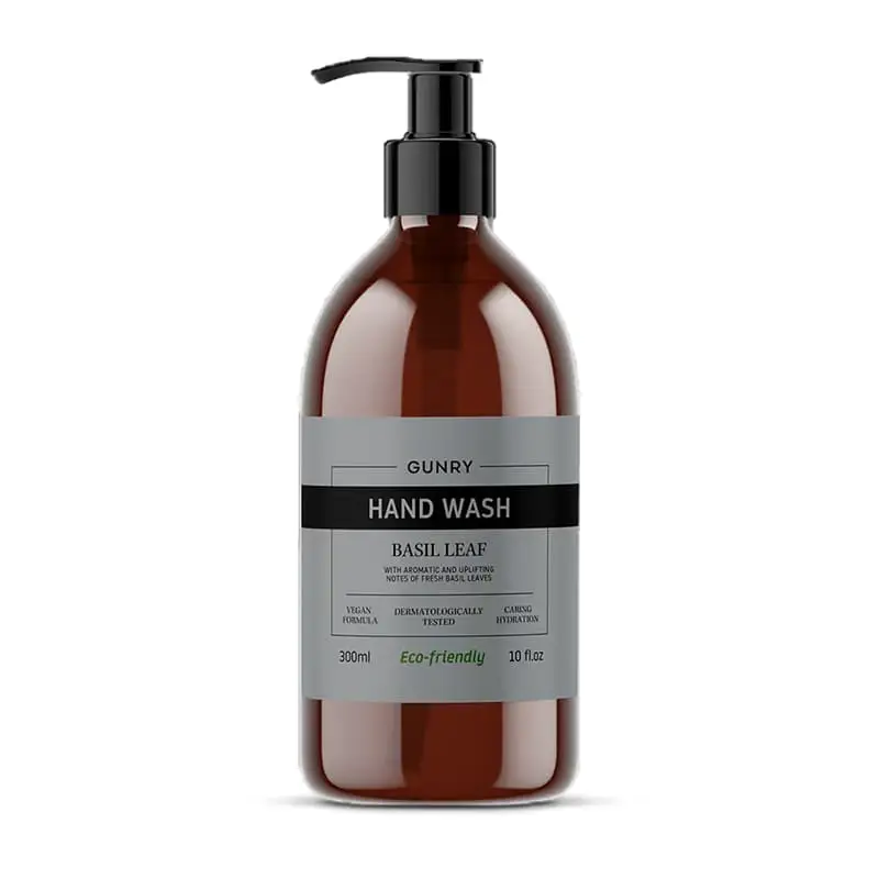 Flytande Tvål Care Coll. Eco Basil Leaf 12 x 300 ml från Gunry | #131030 | Handtvålar