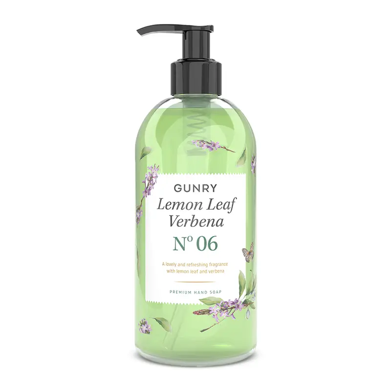 Flytande Tvål Classic Botanica Lemon-Verbena 6 x 500 ml från Gunry | #131051 | Handtvålar