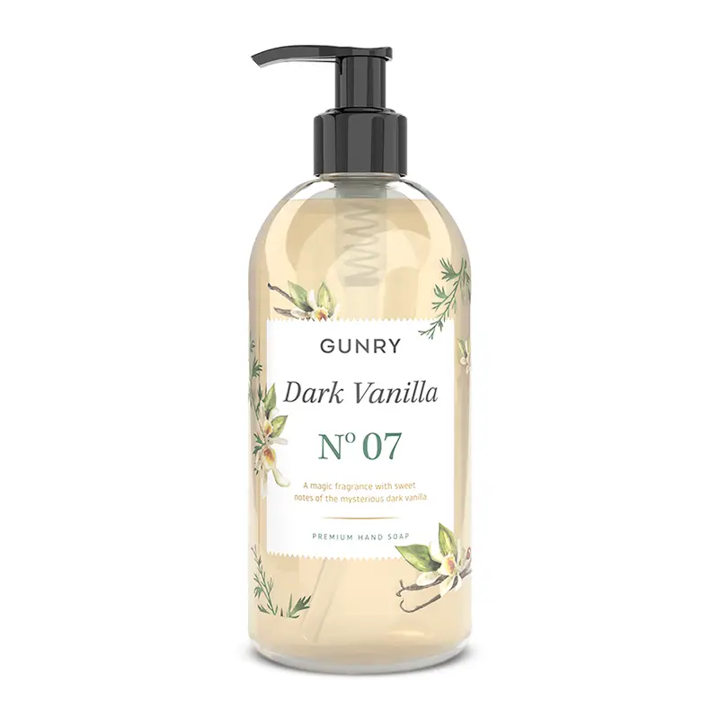 Flytande Tvål Classic Botanica Dark Vanilla 6 x 500 ml från Gunry | #131052 | Handtvålar