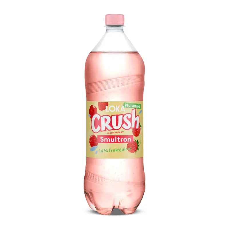 Loka Crush Smultron 8 x 1.4 l från Loka | #1313143 | Läsk & Soda