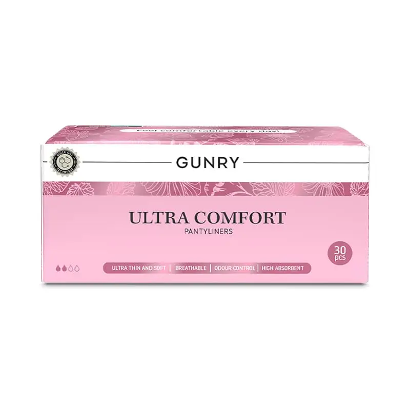Pantyliners Ultra Comfort 12 x 30 st från Gunry | #131402 | Mensskydd