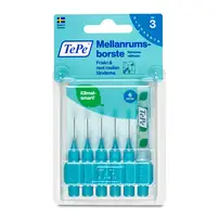 Mellanrumsborste 0,6mm Blå