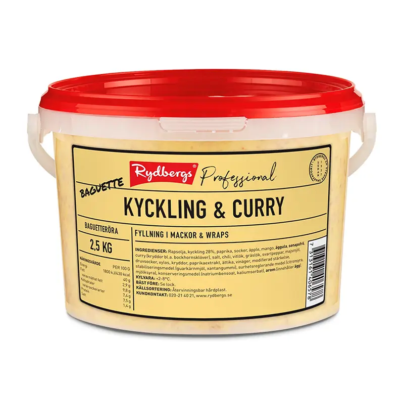 Baguettesallad Kyckling & Curry 2.5 kg från Rydbergs | #140657 | Måltids komponenter