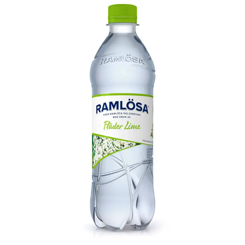Ramlösa Fläder & Lime 24 x 50 cl från Ramlösa | #14189 | Vatten
