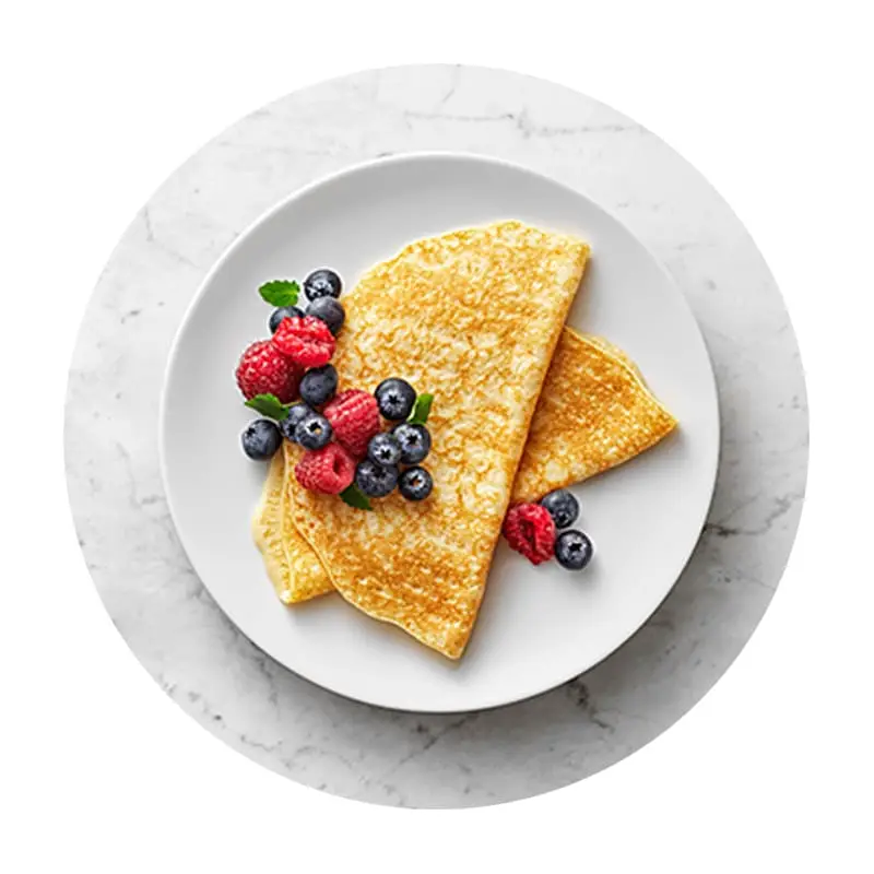 Tunnpannkaka Gluten- & Laktosfri 60 x 70 g från Kungsörnen | #142004 | Pannkakor, Plättar & Våfflor
