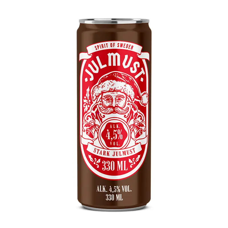 Julmust 4,5% 24 x 33 cl från Herrljunga Cider | #14445 | Läsk & Soda
