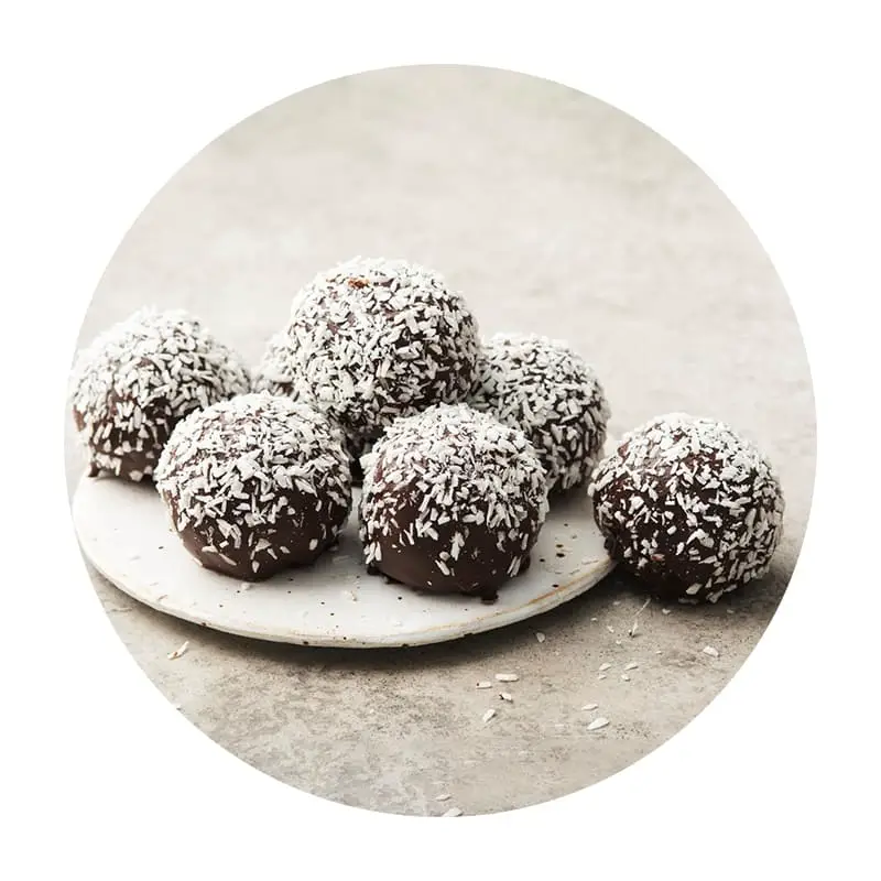Chokladboll Lyx Mocka Glutenfri 35 x 50 g från Delicato | #1458 | Kondisbitar