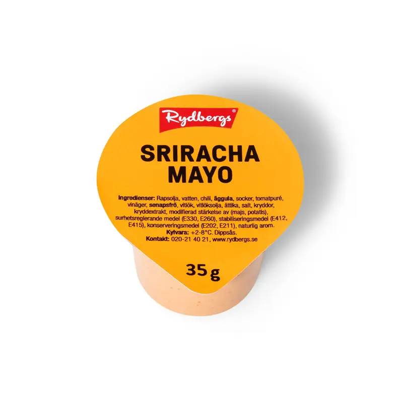 Dipp Sriracha Majonnäs 25 x 35 g från Rydbergs | #146747 | Sås