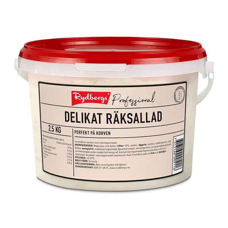 Delikat Räksallad 2.5 kg från Rydbergs | #147601 | Måltids komponenter