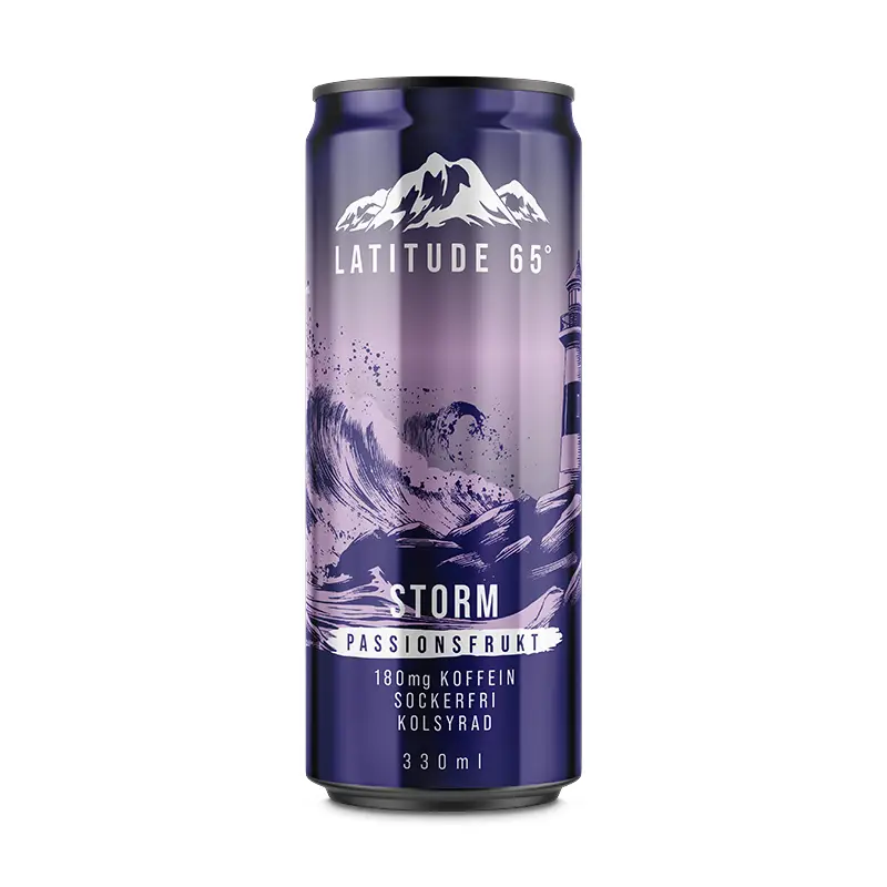 Storm 24 x 33 cl från Latitude65 | #1501 | Energidrycker