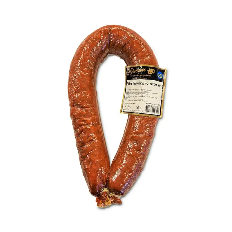 Förslövskorv Stor Ring 700 g från Heberleins | #1512 | Korv