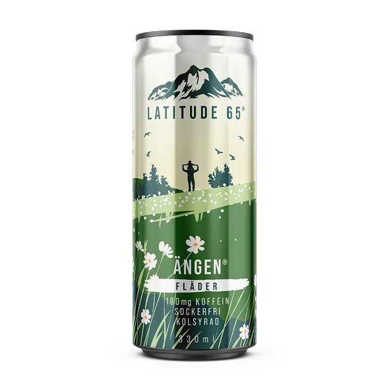 Ängen 24 x 33 cl från Latitude65 | #1517 | Energidrycker