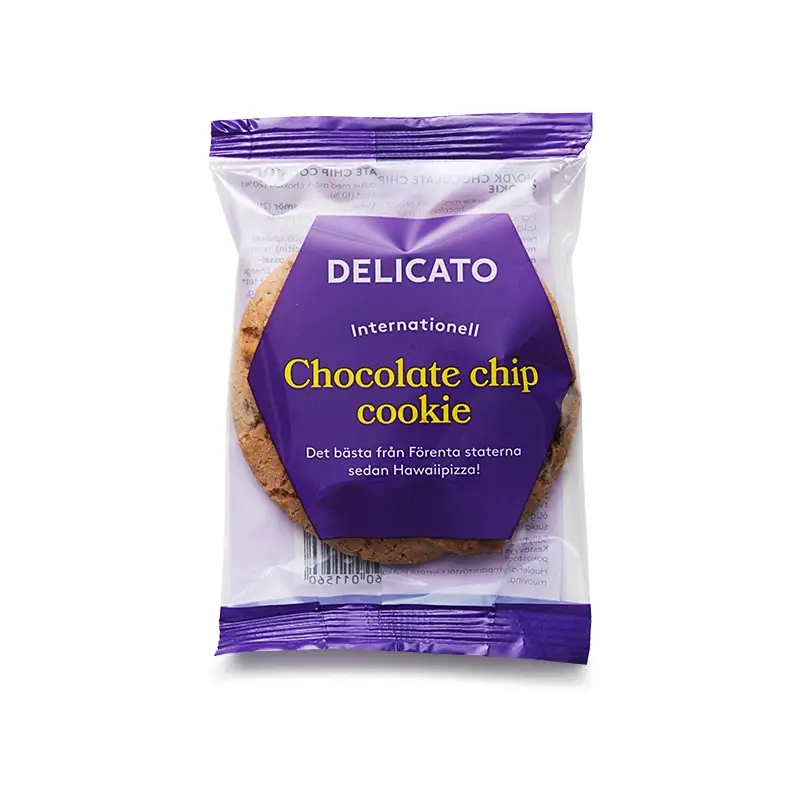 Chocolate Chip Cookie Singel 20 x 55 g från Delicato | #1456 | Kakor & Söta kex