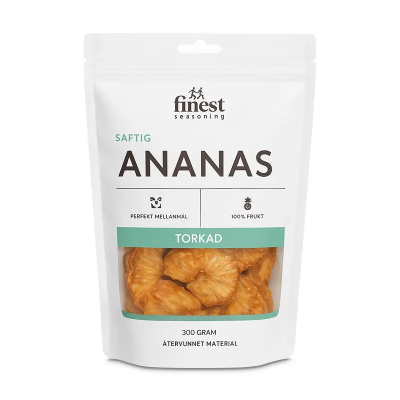 Torkad Ananas 10 x 300 g från Finest seasoning | #16 | Torkad frukt
