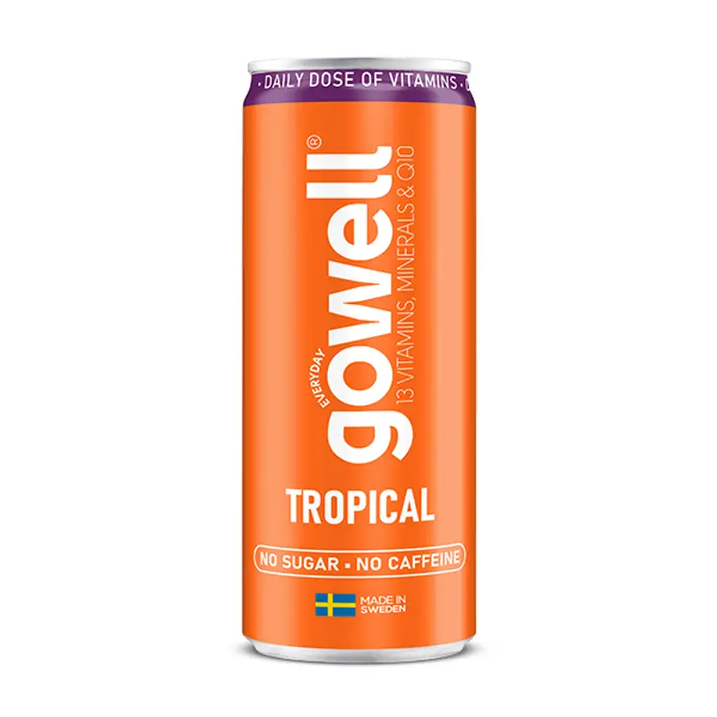 Tropical 24 x 33 cl från Gowell | #160-1 | Funktionsdryck
