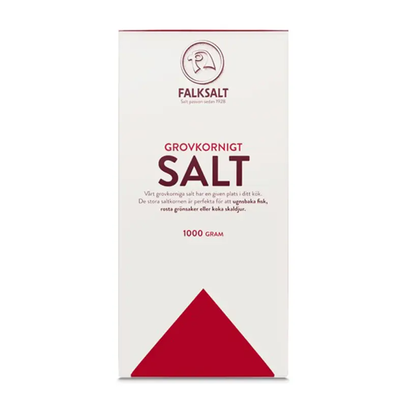Grovkornigt Salt 10 x 1 kg från Falksalt | #16000 | Kryddor